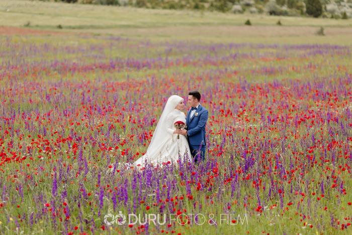 gulsum mehmet beysehir golu dugun fotograflari tesettur dugun pozlari 02