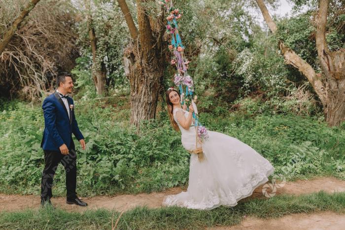 rem cem beysehir tarlalarinda ve beysehir golunde dugun fotograflari 14
