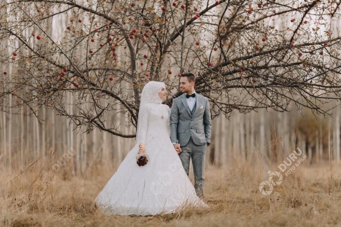 erife davut sonbahar apa baraji dugun fotograflari tesettur dugun pozlari 10